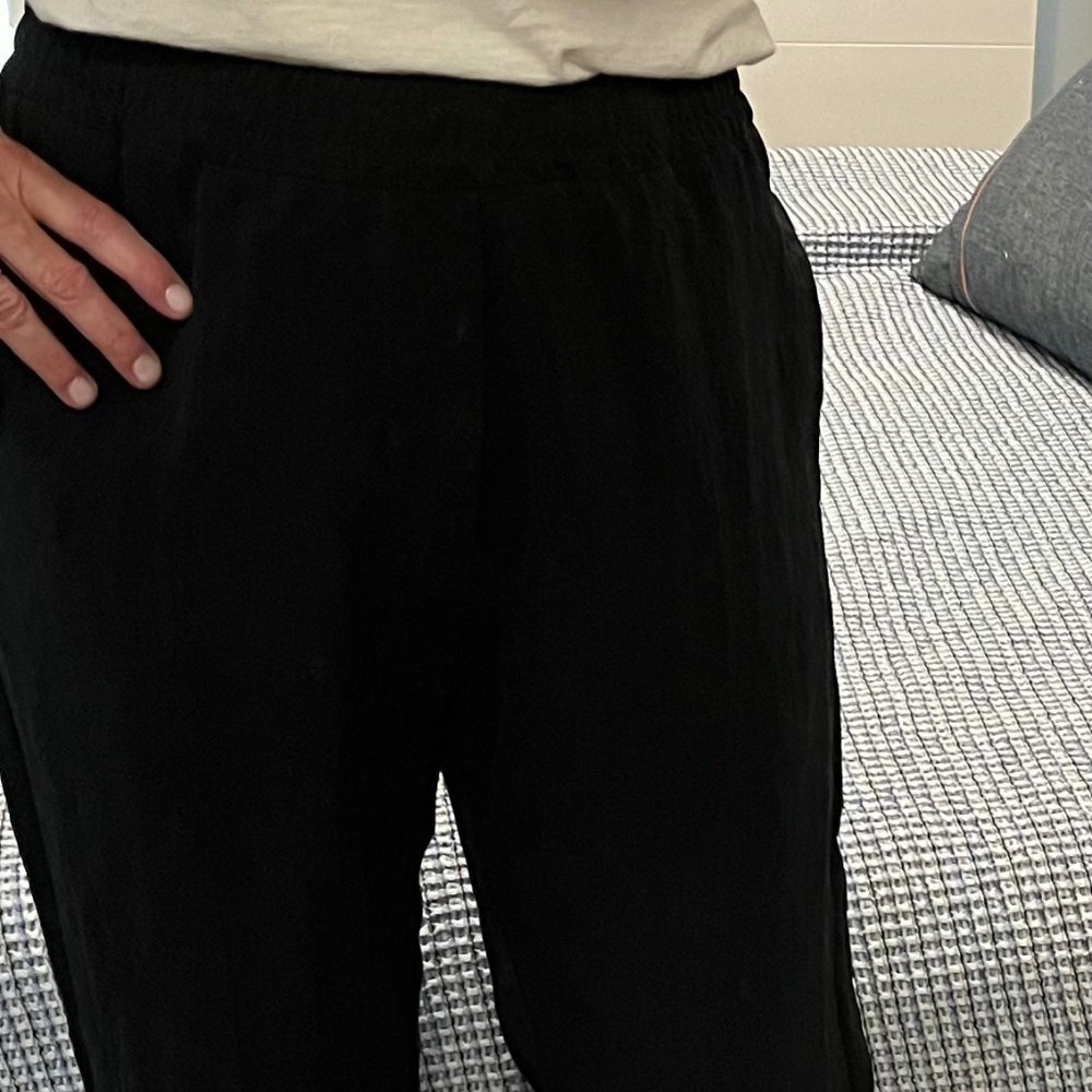 Barena Black Cropped Ankle Pants - Picture 2 of 9